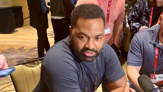 All of Jerod Mayo's comments from the NFL meetings - QBs, not burning cash yet, positional futures taken at NFL Annual Meeting (Patriots)